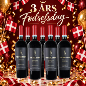 Menzatia Edizione Limitata Primitivo Di Manduria