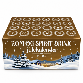 Rom og Spirit Drink julekalender 24x2cl